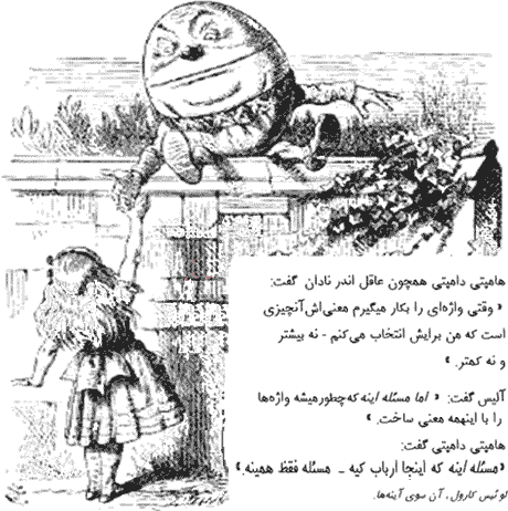 لوئیس کارول، آن‌سوی آینه‌ها